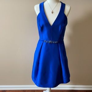 Pretty blue dress by THEIA